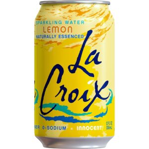 La Croix - Sparkling Water Lemon 12 oz Can 24pk Case