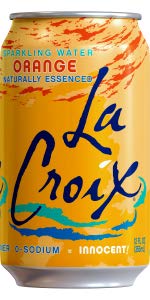 La Croix - Sparkling Water Orange 12 oz Can 24pk Case