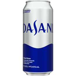 Dasani - Purified Water 16 oz Can 24pk Case