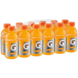 Gatorade - 12 oz Orange Bottle 24pk Case