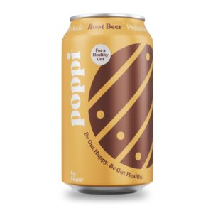 Poppi - Root Beer 12 oz Can 12pk Case