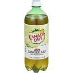 Canada Dry - Diet Ginger Ale 1 Liter Bottle 12pk Case (Zero Sugar)
