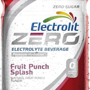 Electrolit - Zero Fruit Punch Splash 21oz Bottle 12pk Case
