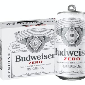 Budweiser - Zero Non-Alcoholic 12 oz Can 24pk Case