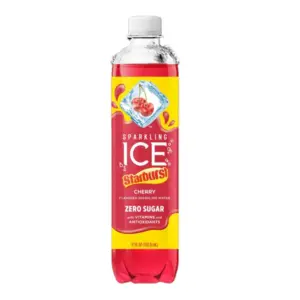 Sparkling Ice - Starburst Cherry Zero Sugar 17 oz Bottle 12pk Case