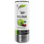 Celsius - Sparkling Green Apple Cherry 12 oz Can 12pk Case