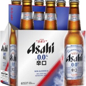 Asahi - Super Dry Non-Alcoholic 12 oz Bottle 24pk Case