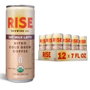 Rise - Oat Milk Latte 7oz Can 12pk Case
