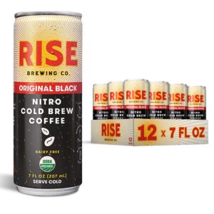Rise - Original Black 7oz Can 12pk Case