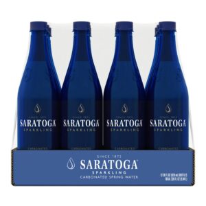Saratoga - Sparkling 28 oz Plastic Bottle 12pk Case