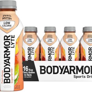 BodyArmor Lyte - Peach Mango 16 oz Plastic Bottle 12pk Case