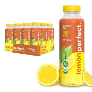 Lemon Perfect - Sunshine Tea 15.2 oz Plastic Bottle 12pk Case