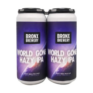 Bronx - World Gone Hazy IPA 16 oz Can 24pk Case