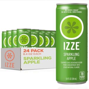Izze - Sparkling Apple 8.4 oz Can 24pk Case