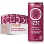 Izze - Sparkling Blackberry 8.4 oz Can 24pk Case