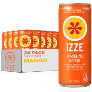 Izze - Sparkling Apple 8.4 oz Can 24pk Case