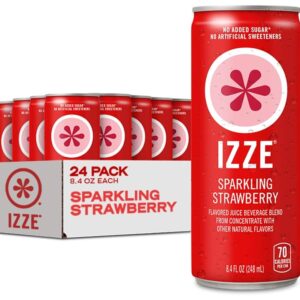 Izze - Sparkling Apple 8.4 oz Can 24pk Case