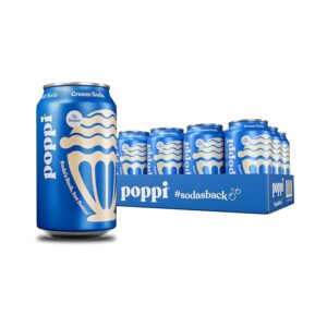 Poppi - Cream Soda 12 oz Can 12pk Case
