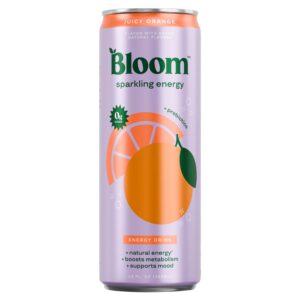 Bloom - Sparkling Juicy Orange 12 oz Can 12pk case