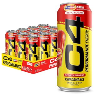 C4 Energy - Cherry Popsicle 16 oz Can 12pk Case