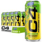 C4 Energy - Jolly Rancher Green Apple 16 oz Can 12pk Case