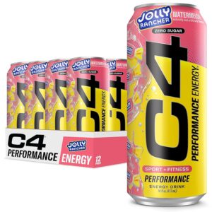 C4 Energy - Jolly Rancher Watermelon 16 oz Can 12pk Case