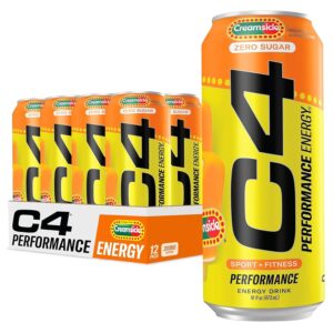 C4 Energy - Orange Creamsicle Popsicle 16 oz Can 12pk Case