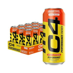 C4 Energy - Orange Slice 16 oz Can 12pk Case