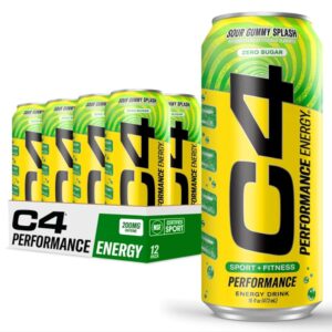 C4 Energy - Sour Gummy Splash 16 oz Can 12pk Case