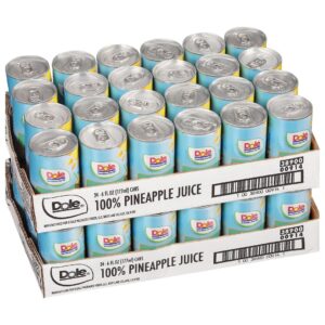 Dole - Pineapple Juice 6 oz Can 48pk Case
