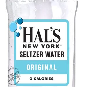Hal's - New York Seltzer Original 1 Liter (33.8 oz) Bottle 15pk Case