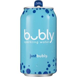 Bubly - Just Bubly Sparkling 12 oz Can 24pk Case