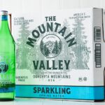 Mountain Valley- Sparkling Spring Water 1 Liter (33.8oz) Glass Bottle 12pk Case