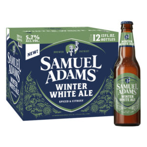 Sam Adams - Winter White Ale 12 oz Bottle 24pk Case