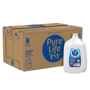 Pure Life - 1 Gallon Purified Water 6pk Case