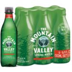 Mountain Valley- Still Spring Water 16.9 oz (500ml) Plastic Bottle 24pk Case