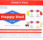 Happy Dad - Hard Seltzer Variety Pack 12 oz Can 24pk Case