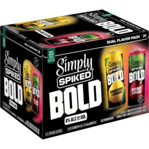 Simply Spiked - Bold Lemonade + Cherry Limeade 12 oz Can 24pk Case