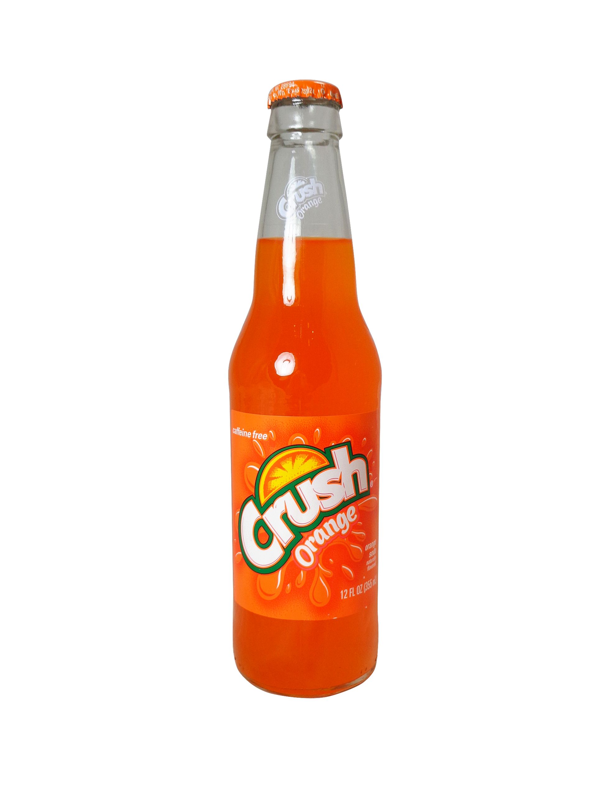 Crush - Orange 12 oz Glass Bottle 24pk Case Crush - Orange 12 oz Glass Bottle 24pk Case