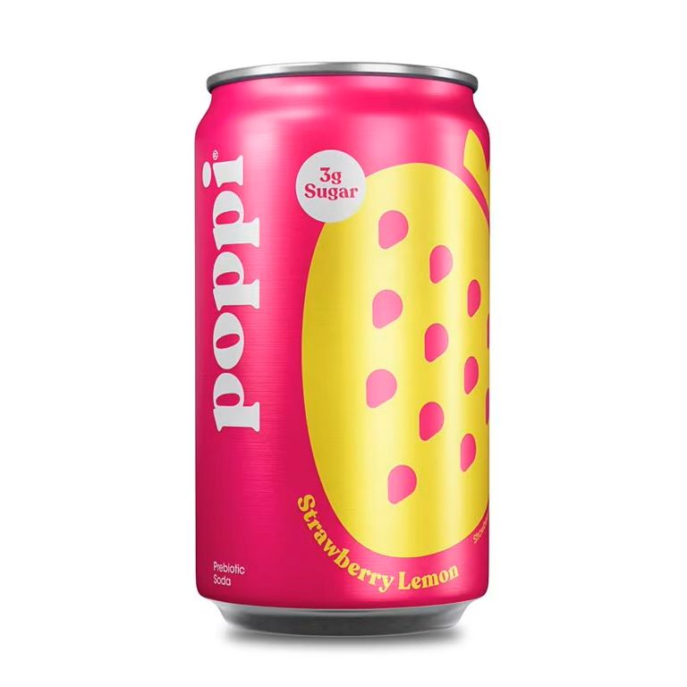 Poppi - Strawberry Lemon 7.5 oz Can 24pk Case Poppi - Strawberry Lemon 7.5 oz Can 24pk Case